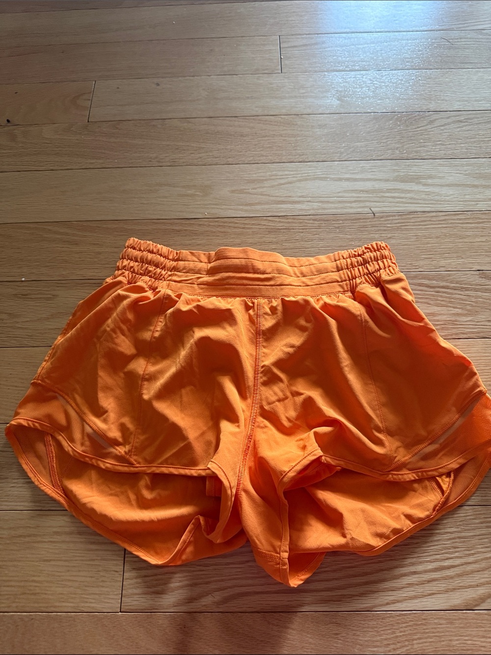 lululemon athletica Women's Bright Orange Athletic Shorts